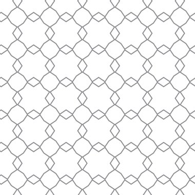 Modern geometrik vektör tasarımı, kusursuz desen çizimi