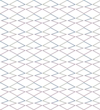 Modern geometrik vektör tasarımı, kusursuz desen çizimi