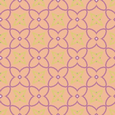 Modern geometrik vektör tasarımı, kusursuz desen çizimi