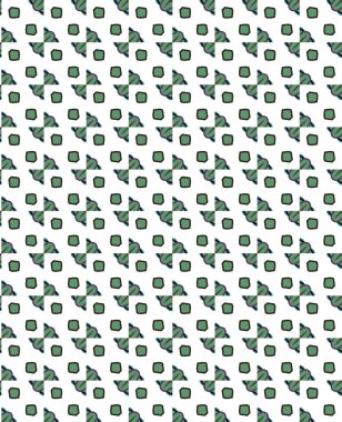 Modern geometrik vektör tasarımı, kusursuz desen çizimi