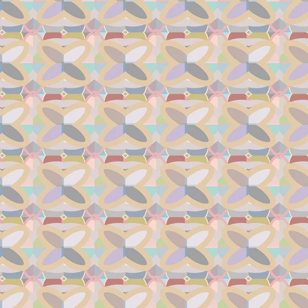 Abstrakte Hintergrundstruktur Geometrischen Ornamentalen Stil Nahtloses Designmuster — Stockvektor