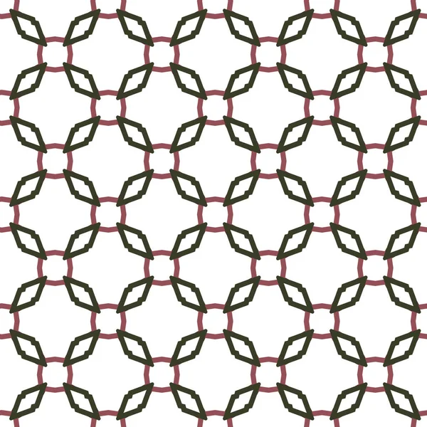 Design Vetorial Geométrico Moderno Ilustração Padrão Sem Costura —  Vetores de Stock