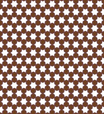 Geometrik şekilli kusursuz desen vektör çizimi