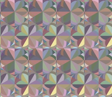Modern geometrik vektör tasarımı, kusursuz desen çizimi