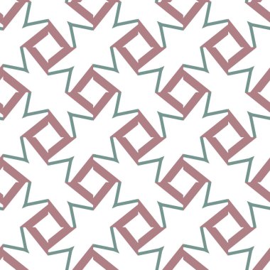 Modern geometrik vektör tasarımı, kusursuz desen çizimi