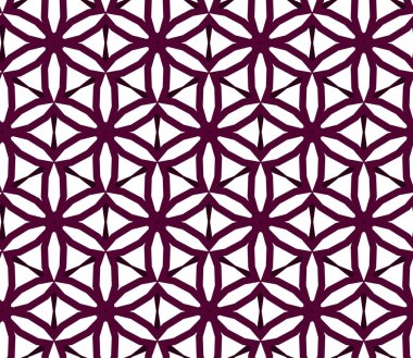 Modern geometrik vektör tasarımı, kusursuz desen çizimi