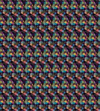 Geometrik şekilli kusursuz desen vektör çizimi