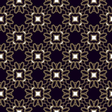 Geometrik şekilli kusursuz desen vektör çizimi