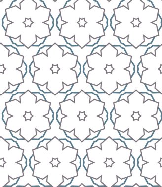 Modern geometrik vektör tasarımı, kusursuz desen çizimi