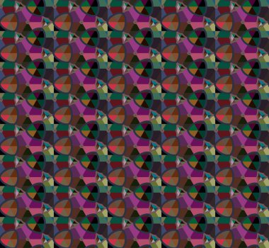 Kusursuz geometrik süslemeli vektör deseni