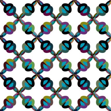 Kusursuz desen arkaplanı, soyut illüstrasyon 