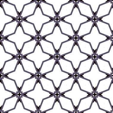 Modern geometrik vektör tasarımı, kusursuz desen çizimi