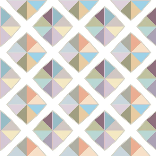 Abstracte Achtergrond Textuur Geometrische Ornamentale Stijl Naadloos Design Patroon — Stockvector
