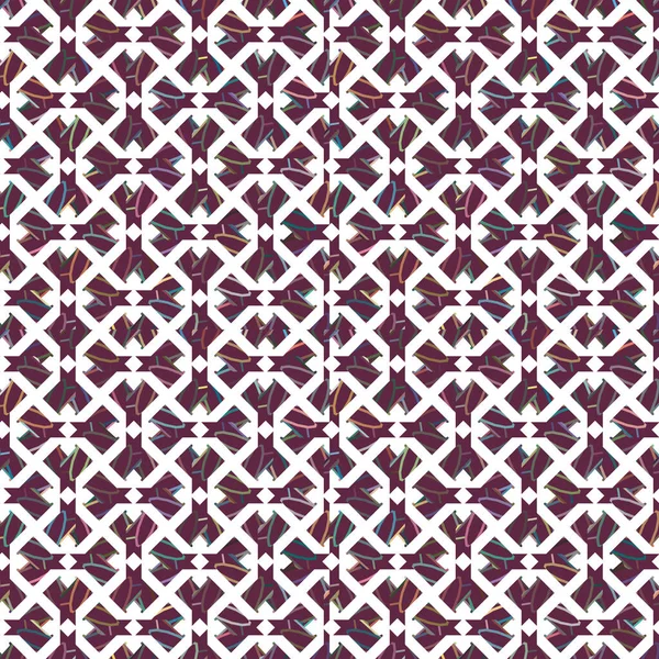 Texture Fond Abstraite Dans Style Ornemental Géométrique Motif Conception Sans — Image vectorielle