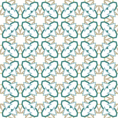 Soyut geometrik şablonun vektör çizimi