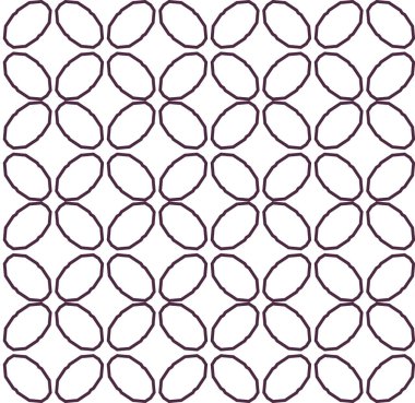 Modern geometrik vektör tasarımı, kusursuz desen çizimi