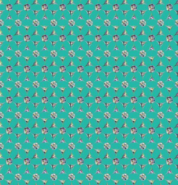 Modern geometrik vektör tasarımı, kusursuz desen çizimi