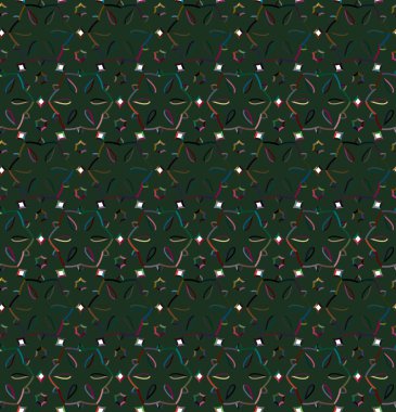Soyut geometrik şekillere sahip kusursuz arkaplan