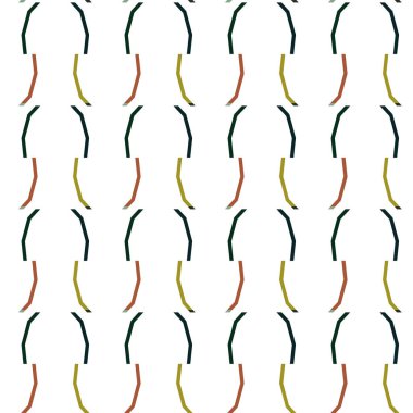 Modern geometrik vektör tasarımı, kusursuz desen çizimi