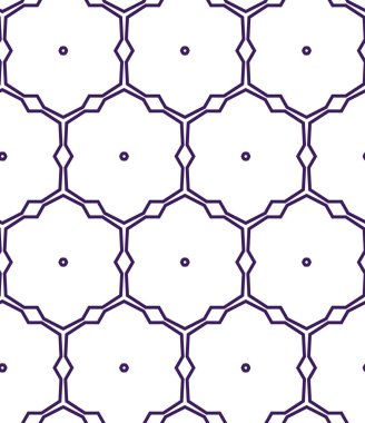 Geometrik şekilli kusursuz desen vektör çizimi