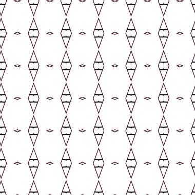 Modern geometrik vektör tasarımı, kusursuz desen çizimi