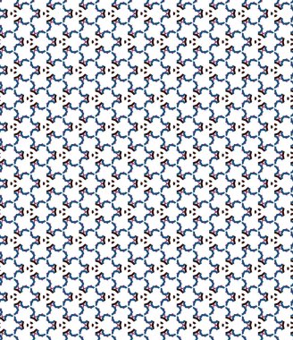 Modern geometrik vektör tasarımı, kusursuz desen çizimi