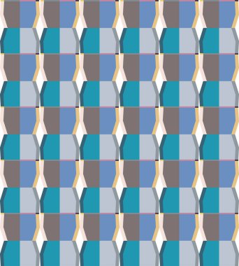 soyut kaleydoskop kumaş dikişsiz arkaplan, vektör illüstrasyonu 