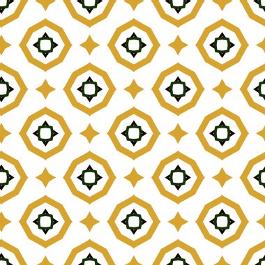 Modern geometrik vektör tasarımı, kusursuz desen çizimi