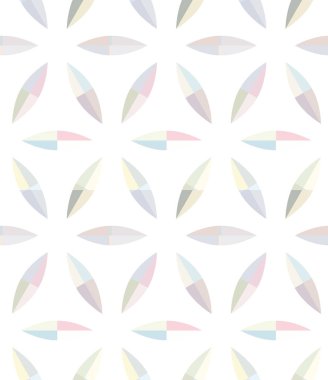 geometrik süsleme biçiminde kusursuz vektör deseni