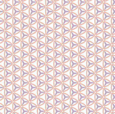 Modern geometrik vektör tasarımı, kusursuz desen çizimi