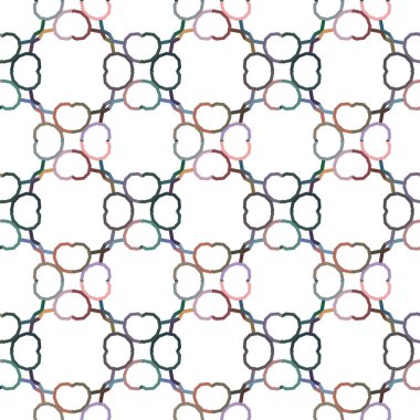 Kusursuz desen arkaplanı, soyut illüstrasyon 