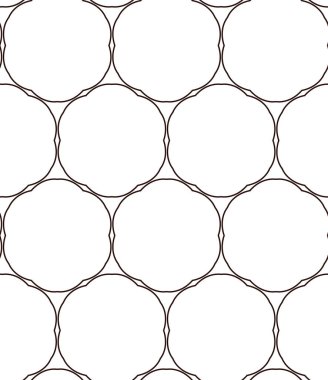 Modern geometrik vektör tasarımı, kusursuz desen çizimi