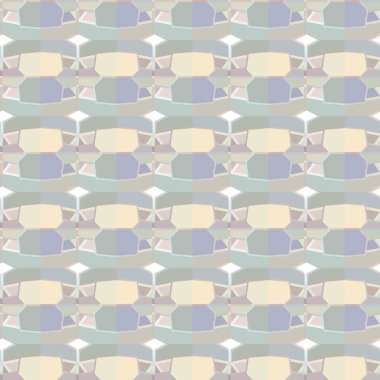 Modern geometrik vektör tasarımı, kusursuz desen çizimi