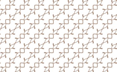Modern geometrik vektör tasarımı, kusursuz desen çizimi