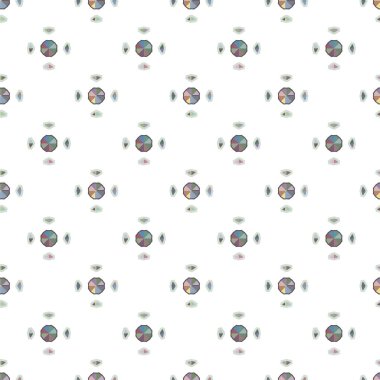 Geometrik şekilli kusursuz desen vektör çizimi