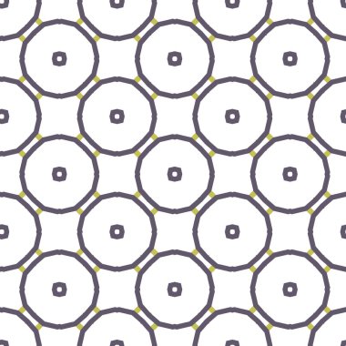 Modern geometrik vektör tasarımı, kusursuz desen çizimi