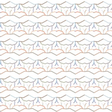 Soyut geometrik şekillere sahip kusursuz arkaplan