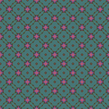 Modern geometrik vektör tasarımı, kusursuz desen çizimi