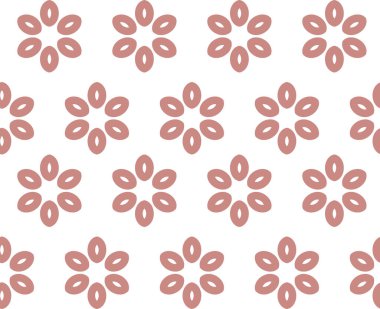 geometrik süsleme biçiminde kusursuz vektör deseni