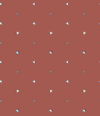 Geometrik şekilli kusursuz desen vektör çizimi