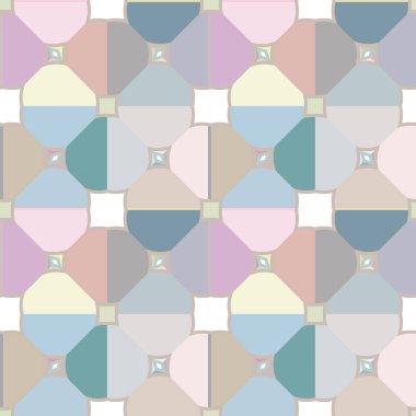 Soyut geometrik şablonun vektör çizimi