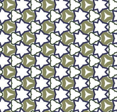 Modern geometrik vektör tasarımı, kusursuz desen çizimi