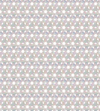 Modern geometrik vektör tasarımı, kusursuz desen çizimi