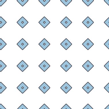 Modern geometrik vektör tasarımı, kusursuz desen çizimi