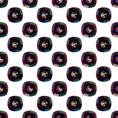 Soyut geometrik şekillere sahip kusursuz arkaplan