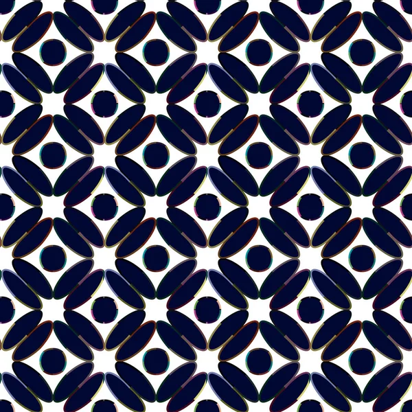 Abstrakte Hintergrundstruktur Geometrischen Ornamentalen Stil Nahtloses Designmuster — Stockvektor