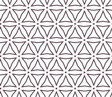 Modern geometrik vektör tasarımı, kusursuz desen çizimi