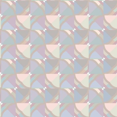 Modern geometrik vektör tasarımı, kusursuz desen çizimi