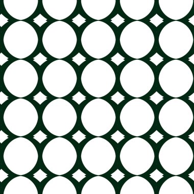 Geometrik şekilli kusursuz desen vektör çizimi