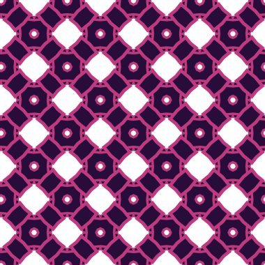 Kusursuz geometrik süslemeli vektör deseni